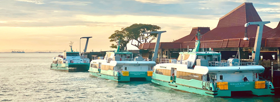 Pure electric ferries and rapid DC chargers for Singapore
